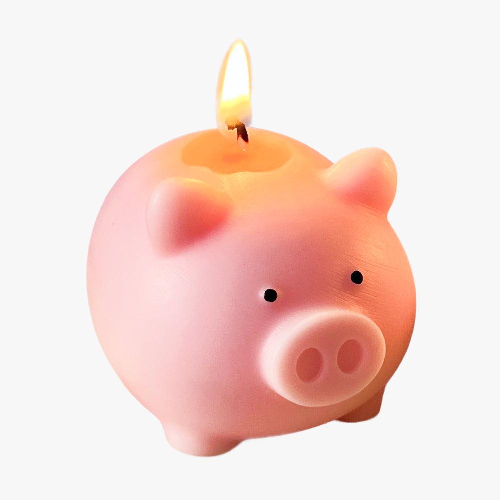 Piggy Bank Candle