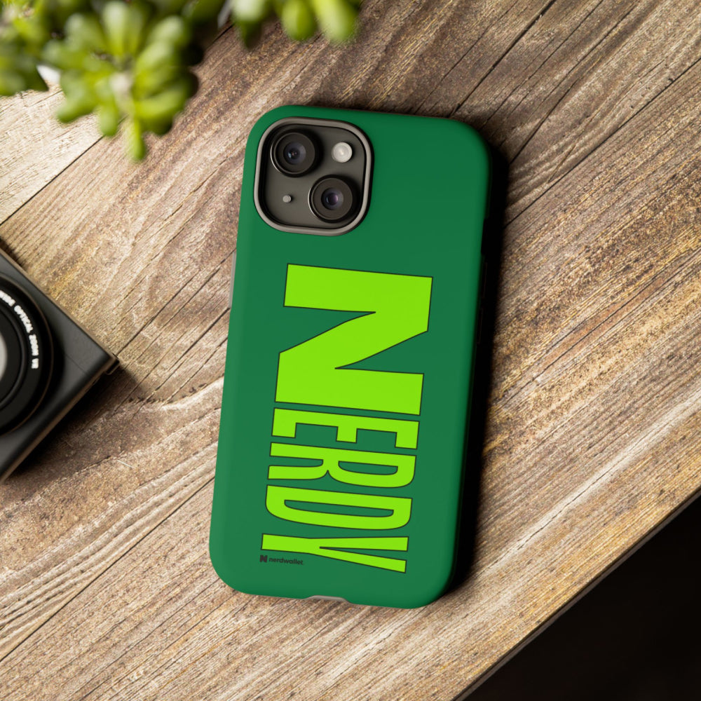 Nerdy Phone Case: Green – Nerdymerch Nerdy Phone Case: Green – Nerdymerch