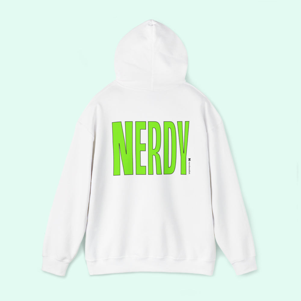 Nerdy Sweatshirt: White