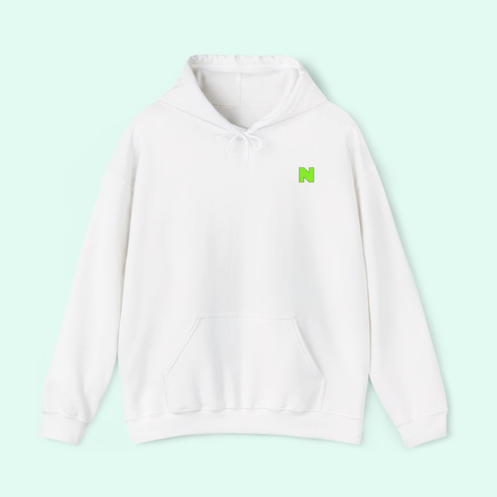 Nerdy Sweatshirt: White