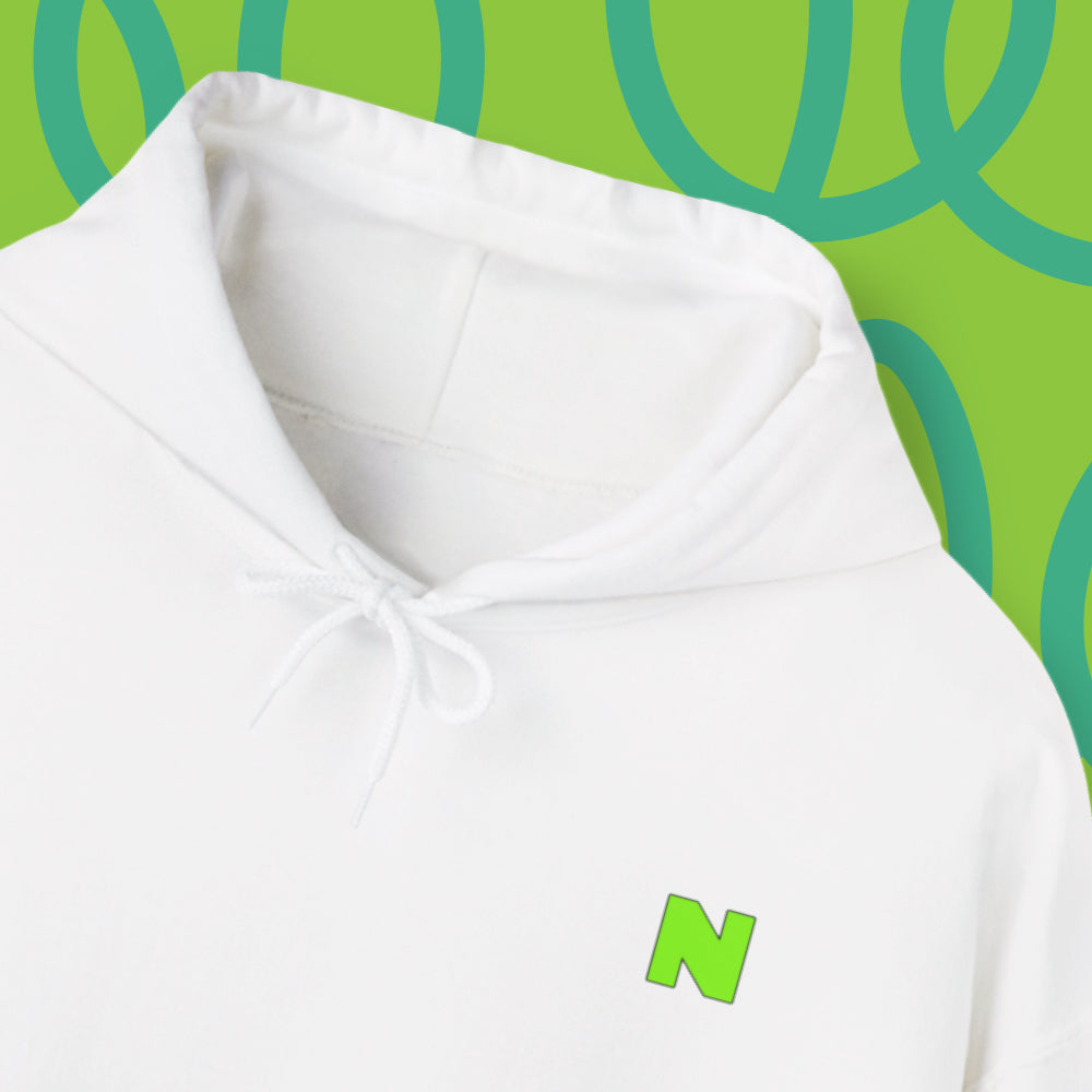 Nerdy Sweatshirt: White