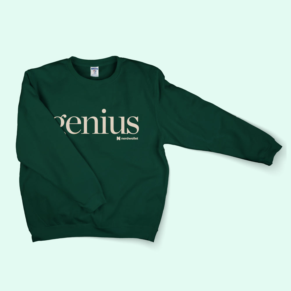 The Genius Crewneck Sweatshirt