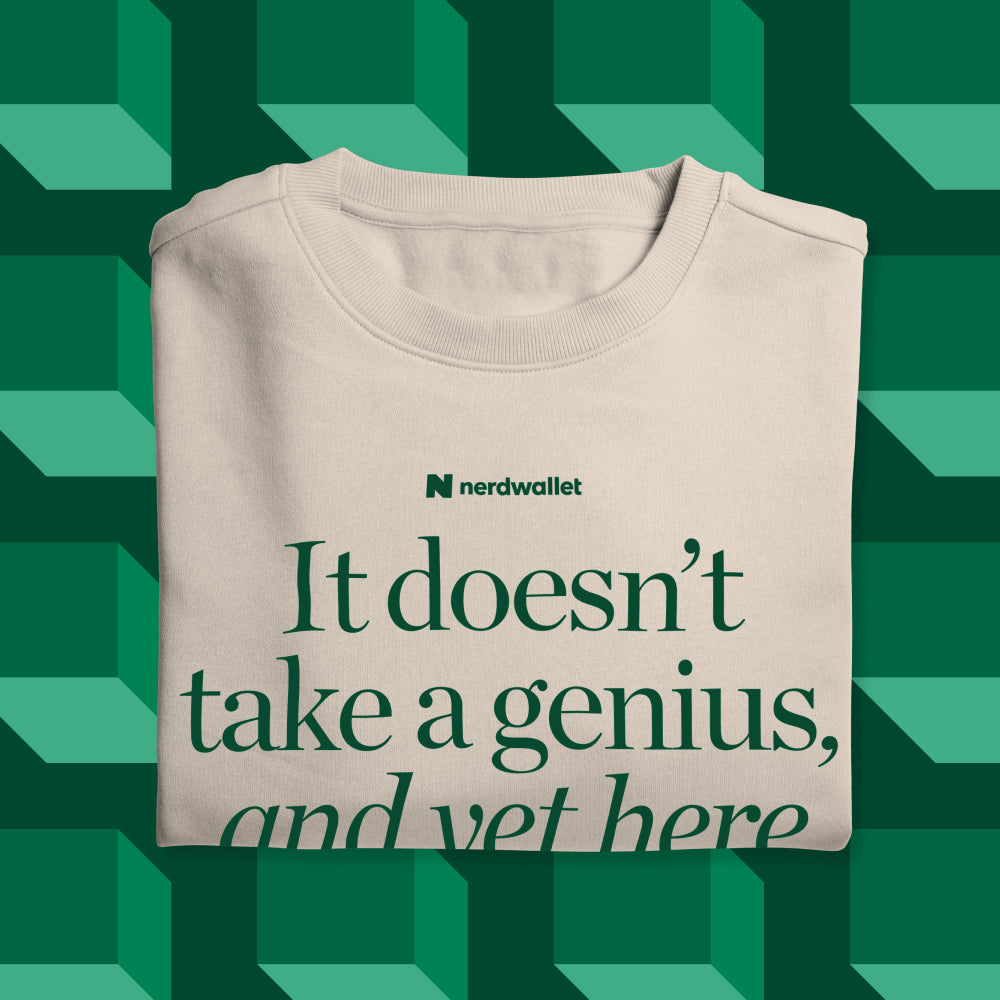 The It Doesn't Take a Genius Crewneck Sweatshirt